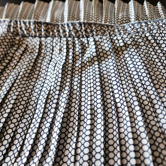 Max Studio Dresses & Skirts - Max Studio London Black and Off White Pleated Skirt